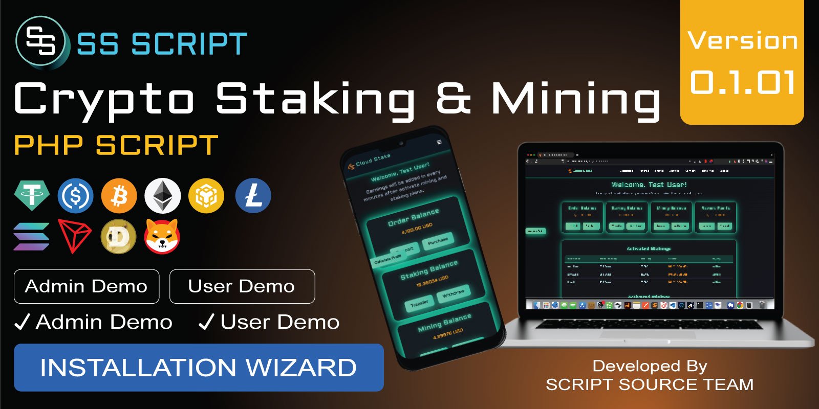 Crypto Mining Platform